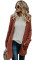 Red Pebble Beach Textured Cardigan