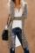 Leopard Print Long Cardigan