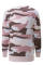 Dusty Pink Digital Camo Print Sweatshirt