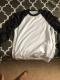 White Camo Print Long Sleeve Sweatshirts