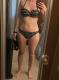 Rose Gradient Color Block Push Up Bikini Swimwear
