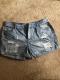 Vintage Faded and Distressed Jean Shorts