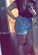Vintage Faded and Distressed Jean Shorts