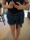 Vintage Faded and Distressed Jean Shorts