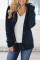 Sidefeel Women's Cardigan Hooded Fleece Lined Jackets Winter Cable Knit Sweater Coat