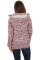 Sidefeel Women's Cardigan Hooded Fleece Lined Jackets Winter Cable Knit Sweater Coat