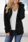 Sidefeel Women's Cardigan Hooded Fleece Lined Jackets Winter Cable Knit Sweater Coat