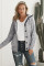 Sidefeel Women's Cardigan Hooded Fleece Lined Jackets Winter Cable Knit Sweater Coat