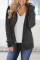 Sidefeel Women's Cardigan Hooded Fleece Lined Jackets Winter Cable Knit Sweater Coat