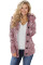 Sidefeel Women's Cardigan Hooded Fleece Lined Jackets Winter Cable Knit Sweater Coat