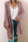 Pink Knit Cardigan
