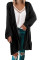 Black Knit Cardigan