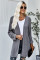 Gray Knit Cardigan