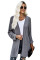 Gray Knit Cardigan