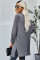 Gray Knit Cardigan