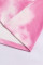 Pink Tie Dye Knit Long Sleeve Joggers Set