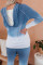 Blue Utopia Cotton Blend Tie Dye Hoodie Joggers Loungewear
