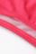 Rosy Pom Pom Mesh Insert High Waist Bikini