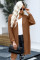 Brown Knit Cardigan
