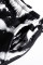 Black Tie Dye Knit Long Sleeve Joggers Set