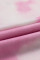 Pink Tie Dye Knit Long Sleeve Joggers Set
