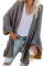 Gray Knit Cardigan