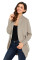 Khaki Super Soft Long Sleeve Open Cardigan