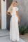 White Fill Your Heart Lace Maxi Dress