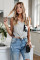 Floral & Stripe Tank Top