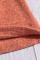 Orange Short Sleeve Knit Top