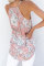 Pink Floral Drape Tank