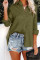 Green Embossed Button Shirt