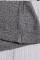 Gray Short Sleeve Knit Top