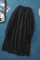 Black Lace Long Sleeves Shift Above Knee Dress