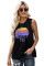Beer Me Casual Black Tank