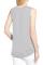 Gray Knot Front Jersey Tank