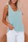 Sky Blue Knit Tank Top