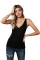 Black Knit Tank Top