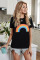 Black Pot Of Gold Heathered Rainbow Tee