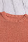 Orange Short Sleeve Knit Top