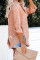 Orange Embossed Button Shirt