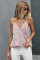 Pink Floral Drape Tank