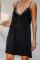 Black Lace Babydoll Dress