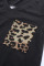 Leopard Printed Splicing T-Shirt