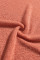 Orange Short Sleeve Knit Top