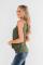 Green Somewhere Next To You Twist Tank Top