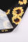 Sunflower Patch Pocket Long Sleeve Top