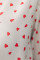White Love You Boo Balloon Sleeve Blouse