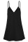 Black Spaghetti straps Slip Camisole