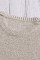 Apricot Short Sleeve Knit Top